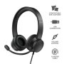 Слушалки с микрофон Trust Rydo USB Headset – като нови, снимка 6