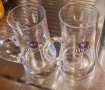 Две стъклени халби за бира Шуменско пиво, снимка 1 - Чаши - 41241481