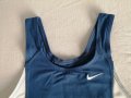 Nike FIT DRY оригинално дамско спортно бюстие в син и бял цвят р-р L, снимка 2