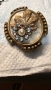 Антична брошка, късен Викториански период (1885–1905), снимка 4