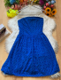 Турско синя рокля, снимка 1