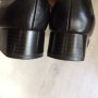 Ежедневни черни,кожени обувки №38., снимка 5