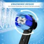 Oral B 3D White комплект от 4 бр. глави черен цвят, снимка 15