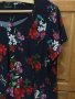 Красива рокля на цветя, лека еластичност, размер XXXL, без следи от употреба,, снимка 6