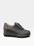 Дамски елегантни обувки на платформа в черен цвят модел: А2388-8 black, снимка 1
