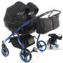 Бебешка количка Junama Diamond Individual Duo 2в1, 3в1 НОВА, снимка 2