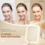 Сгъваем LED огледало с 3 режима и димиране, акумулатор 1200 mAh, снимка 4