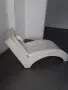 лежанка кожена бяла дизайнерска , снимка 3