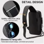 🎒 Мъжка crossbody чанта – Практичност, сигурност и модерни технологии! 🎒, снимка 2