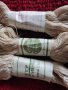 Конци за плетене и памучно тире, снимка 1 - Декорация за дома - 41085715
