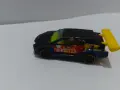 Модел количка на Хот уилс / Hot Wheels (мащаб 1:64) с жълт спойлер и пламъци, снимка 2
