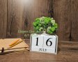 Календар с Дърво със Скандинавски мъх, снимка 1 - Декорация за дома - 40951231