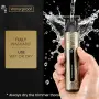 Нов тример Машинка за подстригване и брада T-Blade Zero Gap LED 4 магнитни гребена за мъже, снимка 6
