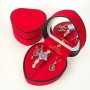 Дамски подаръчен комплект JESOU Collection кутия сърце с огледало / 4756, снимка 1 - Подаръци за жени - 35672910