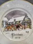 Порцеланова чиния Royal Worcester – "Christmas Eve" 1979 г, снимка 3