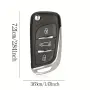 Универсална кутийка за автоключ Keydiy KD NB11 / NB-Multi (дизайн Peugeot/Citroen), снимка 4