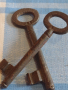 Два стари ключа от соца за брава за КОЛЕКЦИЯ ДЕКОРАЦИЯ БИТОВ КЪТ 41011, снимка 4