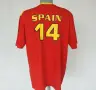 Тениска Spain — Мъже размер XXL Червено, снимка 3