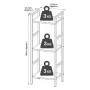 Етажерка-29.5х23.5х80 см./етажерка на три нива, снимка 3