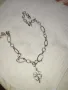 Дамско сребърно колие, снимка 5