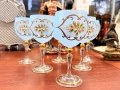 Невероятно красив комплект чаши - Бохемия. No7891, снимка 6