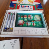 Стара детска игра за оцветяване, снимка 3 - Антикварни и старинни предмети - 34539518