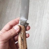 ловен нож-ръчна изработка, снимка 4 - Ножове - 44709337