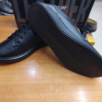 Мъжки обувки естествена кожа черни , снимка 4 - Ежедневни обувки - 44557723