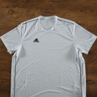 Adidas Core 18 Tee M - страхотна мъжка тениска 2ХЛ КАТО НОВА, снимка 7 - Тениски - 36288308