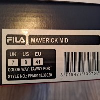 Чисто нови!! Мъжки зимни обувки/боти Fila Maverick MID - 41 номер, снимка 8 - Мъжки боти - 42569125