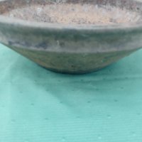 Стара глинена/керамична паница, снимка 3 - Декорация за дома - 35830084