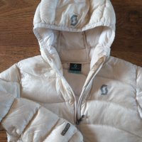 scott women's white down jacket - страхотно пухено яке , снимка 1 - Якета - 42575888