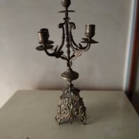 стар бароков свещни, снимка 1 - Други ценни предмети - 41818948