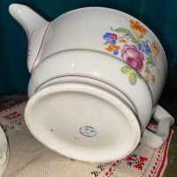 Порцеланов чайник, 1953г, SW, снимка 7 - Антикварни и старинни предмети - 39470080