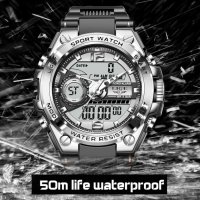 Мъжки часовник Lige Sports Watch, Водоустойчив, снимка 10 - Мъжки - 40246914