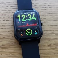 Нов Смарт часовник 1,85 инча Жени Мъже Водоустойчив Android iOS, снимка 8 - Смарт гривни - 42108599