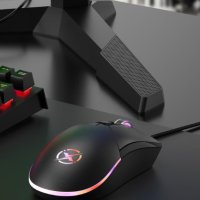 Геймърска мишка XO M5, RGB /черна/, снимка 2 - Клавиатури и мишки - 40361807
