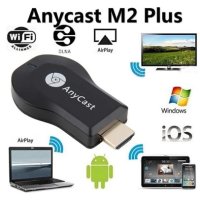 Anycast  by Ezmira M2 Plus WiFi безжичен дисплей приемник, Miracast - iOS/Android/MacOS/Windows, снимка 1 - Приемници и антени - 41456188