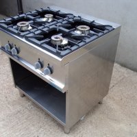 Професионален, немски, газов котлон на база , четири горелки, снимка 3 - Обзавеждане на кухня - 40226041