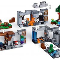 Употребявано Lego Minecraft - Каменни приключения (21147), снимка 8 - Конструктори - 39709054
