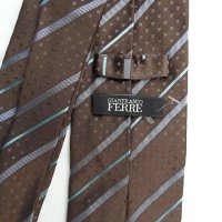 Gianfranco Ferre Класическа копринена вратовръзка НОВА, снимка 4 - Други - 41047080