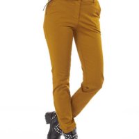 Спортно-елегантен панталон в цвят камел , снимка 1 - Панталони - 41900426