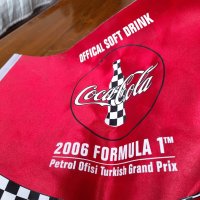 Старо флагче флаг Кока Кола,Coka Cola F1 Turkish GP 2006, снимка 6 - Други ценни предмети - 41894889