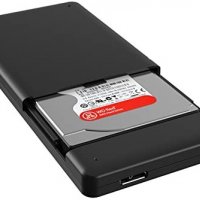 Orico външна кутия за диск Storage - Case - 2.5 inch USB3.0 black - 2577U3-BK, снимка 3 - Други - 35729190