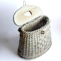 стар плетен кош / кошница за риба, снимка 8 - Антикварни и старинни предмети - 41907977