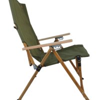 Луксозен къмпинг стол в зелено, снимка 3 - Къмпинг мебели - 42357747