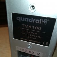 QUADRAL TSA100 40/90WATT 4-8OHM-GERMANY 2610211029, снимка 9 - Тонколони - 34585810