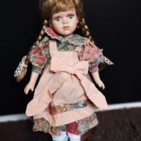 Стара Порцеланова кукла 50см, снимка 11 - Колекции - 44601958