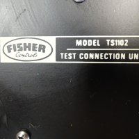 тестер на куплунзи FISHER test connection unit TS1102, снимка 4 - Други машини и части - 34100337