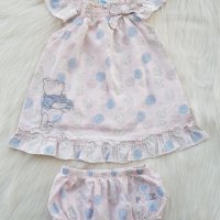 Бебешка рокля с гащички Мечо Пух  размер 6 месеца, снимка 1 - Бебешки рокли - 41005541